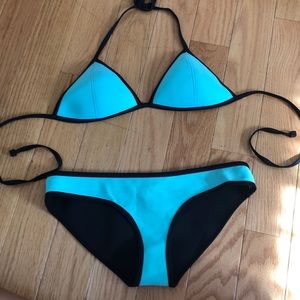 Triangl Teal Bikini